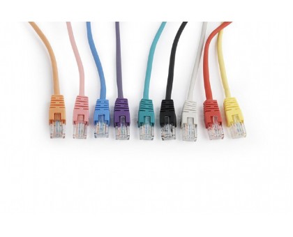 Патч корд Cablexpert PP12-1M/V, UTP, категорія. 5E, литий, 50u" штекер із фіксатором, 1 м, фіолетовий Патч корд Cablexpert PP12-1M/V, UTP, категорія. 5E, литий, 50u" штекер із фіксатором, 1 м, фіолетовий
