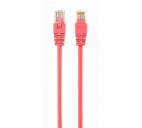 Патч корд Cablexpert PP12-2M/RO, UTP, категорія. 5E, литий,  50u" штекер із фіксатором, 2.0 м, рожевий