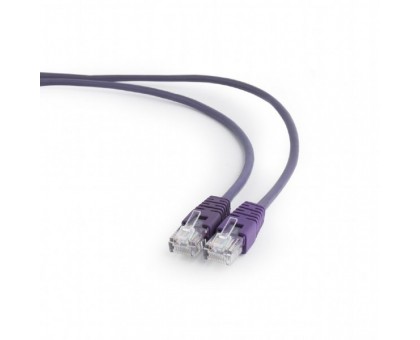 Патч корд Cablexpert PP12-2M/V, UTP, категорія. 5E, литий,  50u" штекер із фіксатором, 2 м, фіолетовий