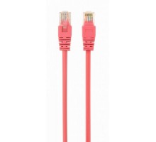 Патч корд Cablexpert PP12-3M/RO, UTP, категорія. 5E, литий,  50u" штекер із фіксатором, 3.0 м, рожевий
