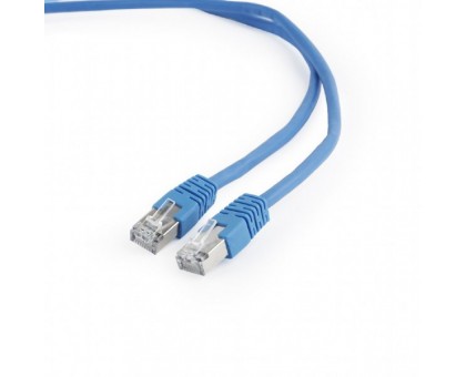 Патч корд Cablexpert PP6-0.5M/B, FTP, категорія. 6, литий, 50u" штекер із фіксатором, 0.5 м, синій Патч корд Cablexpert PP6-0.5M/B, FTP, категорія. 6, литий, 50u" штекер із фіксатором, 0.5 м, синій