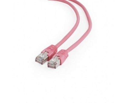 Патч корд Cablexpert PP6-3M/RO, FTP, категорія. 6, литий, 50u" штекер із фіксатором, 3 м, рожевий Патч корд Cablexpert PP6-3M/RO, FTP, категорія. 6, литий, 50u" штекер із фіксатором, 3 м, рожевий