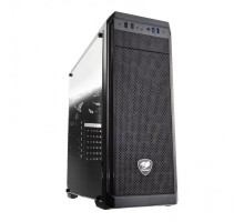 Корпус комп'ютерний Cougar MX330-G, Ігровий, скляне вікно, чорний