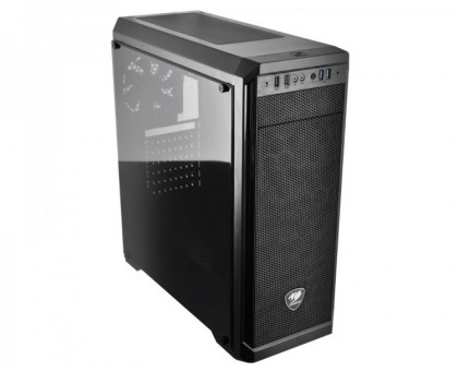 Корпус комп'ютерний Cougar MX330-G, Ігровий, скляне вікно, чорний Корпус комп'ютерний Cougar MX330-G, Ігровий, скляне вікно, чорний