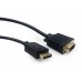 Перетворювач цифрового DisplayPort сигналу в VGA відео 1.8 m Cablexpert CCP-DPM-VGAM-6