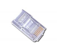 Конектор RJ45 (8P8C) Cablexpert PLUG3UP6/10, CAT-5E, UTP, позолочені конткати, (10 шт)