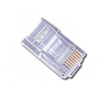 Конектор RJ45 (8P8C) Cablexpert PLUG3UP6/10, CAT-5E, UTP, позолочені конткати, (10 шт)