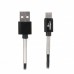 Кабель Cablexpert CCPB-C-USB-06BK, преміум якість USB 2.0 A-тато/C-тато,1 м.