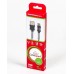Кабель Cablexpert CCPB-C-USB-06BK, преміум якість USB 2.0 A-тато/C-тато,1 м.