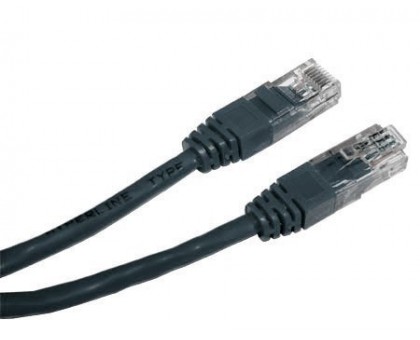 Патч корд Cablexpert PP12-1.5M/BK, UTP, категорія. 5E, литий, 50u" штекер із фіксатором, 1.5 м, чорний Патч корд Cablexpert PP12-1.5M/BK, UTP, категорія. 5E, литий, 50u" штекер із фіксатором, 1.5 м, чорний