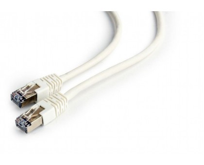 Патч корд Cablexpert PP6-5M/W, FTP, категорія. 6, литий, 50u" штекер із фіксатором, 5 м, білий Патч корд Cablexpert PP6-5M/W, FTP, категорія. 6, литий, 50u" штекер із фіксатором, 5 м, білий