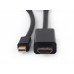 Кабель ТМ Cablexpert CC-mDP-HDMI-6, Mini DisplayPort на HDMI, 1.8м
