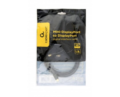 Кабель Cablexpert CCP-mDP2-6, Mini DisplayPort - DisplayPort, 1,8 метра Кабель Cablexpert CCP-mDP2-6, Mini DisplayPort - DisplayPort, 1,8 метра