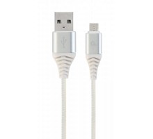 Кабель Cablexpert CC-USB2B-AMmBM-2M-BW2, USB 2.0 А-тато/Micro B-тато, 2,0 м.