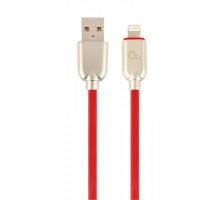 Кабель Cablexpert CC-USB2R-AMLM-1M-R, USB 2.0 А-папа/Lightning, 1.0 м.