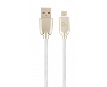 Кабель Cablexpert CC-USB2R-AMmBM-2M-W , USB 2.0 A-тато/Micro B-тато, 2,0 м. Кабель Cablexpert CC-USB2R-AMmBM-2M-W , USB 2.0 A-тато/Micro B-тато, 2,0 м.