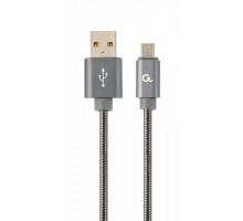 Кабель Cablexpert CC-USB2S-AMmBM-1M-BG , USB 2.0 A-тато/Micro B-тато, 1,0 м.