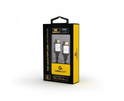 Кабель у блістері Cablexpert CCB-HDMIL-2M, HDMI V.2.0, 4К 60 Гц, вилка/вилка, з позолоченими контактами, 2 м Кабель у блістері Cablexpert CCB-HDMIL-2M, HDMI V.2.0, 4К 60 Гц, вилка/вилка, з позолоченими контактами, 2 м
