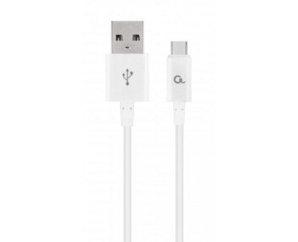 Кабель Cablexpert CC-USB2P-AMCM-1M-W, USB 2.0 A-тато/C-тато, 1 м.