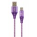 Кабель Cablexpert CC-USB2B-AMCM-2M-PW, USB 2.0 A-тато/Type-C тато, 2,0 м.