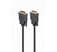 Кабель Cablexpert CC-DVI2-BK-10, DVI відео 24/24 (dual link), 3 м