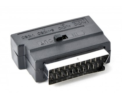 Двохнаправлений аудіо-відео адаптер Cablexpert CCV-4415 RCA/S-VIDEO - SCART