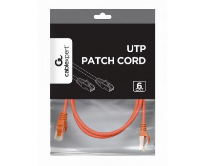 Патч корд Cablexpert PP6U-1M/R, UTP, категорія. 6, литий, 50u" штекер із фіксатором, 1 м, червоний Патч корд Cablexpert PP6U-1M/R, UTP, категорія. 6, литий, 50u" штекер із фіксатором, 1 м, червоний