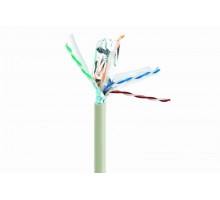 Звита пара,Cablexpert FPC-6004-SO, CAT6, одножильна, міддь (AWG24), екранована фольгою, 305 м