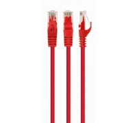 Патч корд Cablexpert PP6U-5M/R, UTP, категорія. 6, литий,  50u" штекер із фіксатором, 5 м, червоний