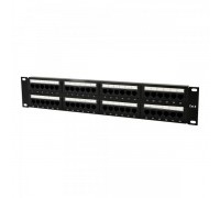 Патч панель Cablexpert NPP-C648CM-001, 48 портів, Cat6