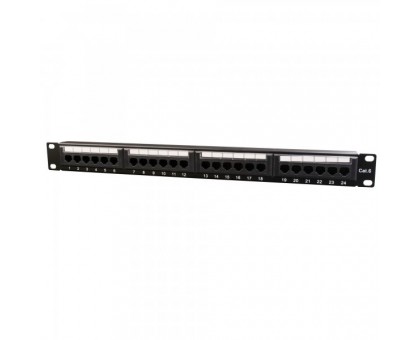 Патч панель Cablexpert NPP-C624CM-001, 24 порти, Cat6