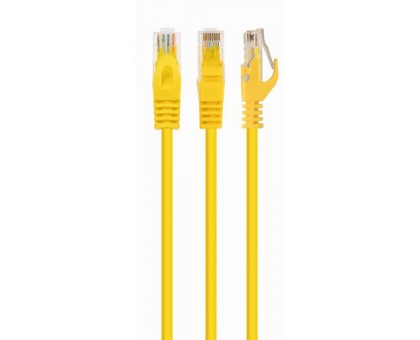 Патч корд Cablexpert PP6U-0.5M/Y, UTP, категорія. 6, литий, 50u" штекер із фіксатором, 0.5 м, жовтий Патч корд Cablexpert PP6U-0.5M/Y, UTP, категорія. 6, литий, 50u" штекер із фіксатором, 0.5 м, жовтий
