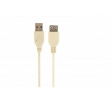 Подовжувач Cablexpert CC-USB2-AMAF-75CM/300, USB 2.0 A-тато/A-мама, 0.75 м.