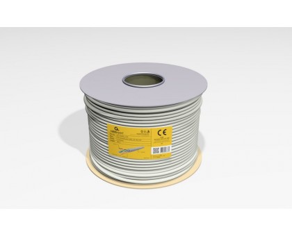 Звита пара,Cablexpert UPC-5004E-L/100, CAT5e, багатожильна, алюміній під міддю (CCA з AWG24), неекранована, 100 м Звита пара,Cablexpert UPC-5004E-L/100, CAT5e, багатожильна, алюміній під міддю (CCA з AWG24), неекранована, 100 м