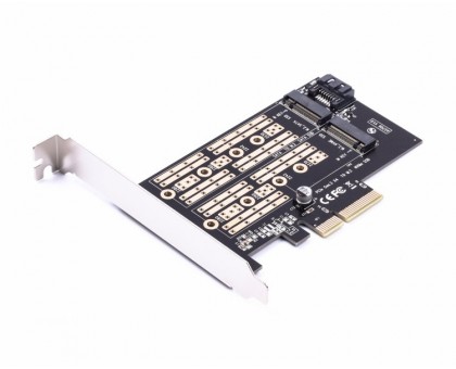 Адаптер Agestar AS-MC02 PCI-Express PCI 3.0 X4 адаптер для SSD-накопичувача формату M.2 NVMe