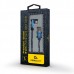 Кабель кутовий Cablexpert CC-USB2J-AMLML-1M-BL, USB 2.0 А-папа/Lightning, 1.0 м.