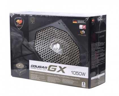 Блок живлення Cougar GX 1050, 1050 Вт, 80 Plus Gold, модульний Блок живлення Cougar GX 1050, 1050 Вт, 80 Plus Gold, модульний