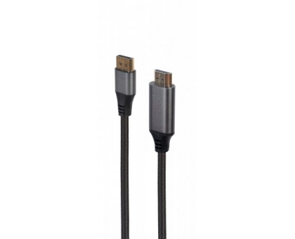 Кабель Cablexpert CC-DP-HDMI-4K-6, DisplayPort на HDMI, 1.8м Кабель Cablexpert CC-DP-HDMI-4K-6, DisplayPort на HDMI, 1.8м