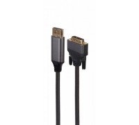 Кабель Cablexpert CC-DPM-DVIM-4K-6, DisplayPort вилка / DVI вилка, 1.8 м