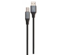 Кабель Cablexpert CCBP-USB2-AMBM-6, преміум якість USB 2.0 A-тато/B-тато, блістер, 1.8 м.