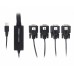 Кабель-перехідник Viewcon VE671 USB 2.0 на 4 COM, 1 м