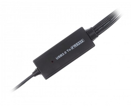 Кабель-перехідник Viewcon VE671 USB 2.0 на 4 COM, 1 м