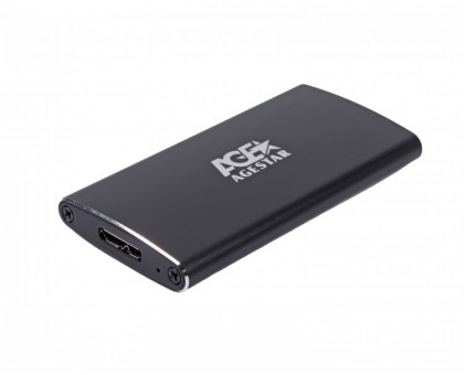 Зовнішня кишеня AgeStar 3UBMS2(BLACK), чорна Зовнішня кишеня AgeStar 3UBMS2(BLACK), чорна