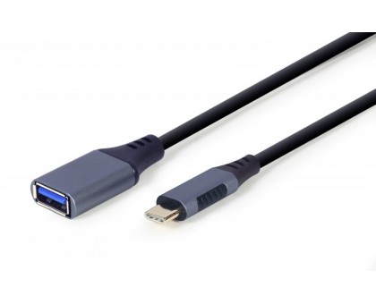 Кабель OTG Cablexpert A-USB3C-OTGAF-01 для пристроїв, AF - Type C, 0,15м Кабель OTG Cablexpert A-USB3C-OTGAF-01 для пристроїв, AF - Type C, 0,15м