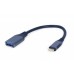 Кабель OTG Cablexpert A-USB3C-OTGAF-01 для пристроїв, AF - Type C, 0,15м
