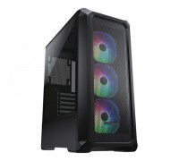 Корпус комп'ютерний Cougar ARCHON 2 MESH RGB (Black), Ігровий, скляне вікно, чорний