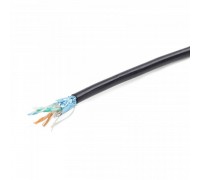 Звита пара,Cablexpert FPC-5051GE-SO-OUT, CAT5e, одножильна, для зовнішнього застосування, мідь (AWG24), екранована фольгою, 305 м