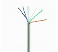 Звита пара,Cablexpert UPC-6004SE-SOL, CAT6, одножильна, алюміній під міддю (CCA з AWG24), неекранована, 305 м