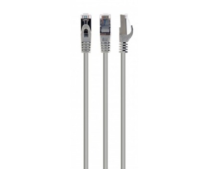 Патч корд Cablexpert PP6A-LSZHCU-30M, S/FTP, литий, 50u" штекер із фіксатором, 30.0 м, сірий Патч корд Cablexpert PP6A-LSZHCU-30M, S/FTP, литий, 50u" штекер із фіксатором, 30.0 м, сірий