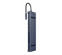 Адаптер Cablexpert A-CM-COMBO10-01, USB Type-C 10-в-1